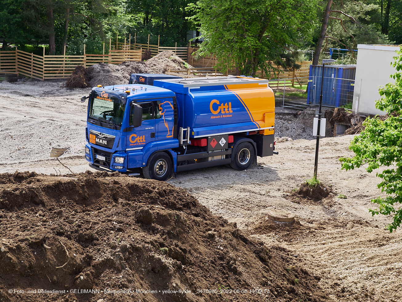 08.06.2022 - Baustelle zur Mütterberatung und Haus für Kinder